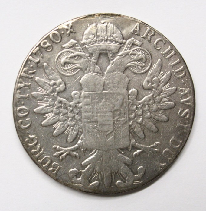 THALER BAVARIA 1780X(SF) . #ARGINT . 833/1000 . 28 GRAME / 40 MM .