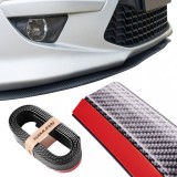 Protectie spoiler, prelungire bara fata/spate din cauciuc, culoare CARBON Negru AVX-T121016-4