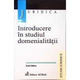 INTRODUCERE IN STUDIUL DOMENIALITATII-EMIL BALAN-356219