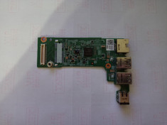 Mufa de alimentare + USB 3.0 si port retea RJ45 Dell Vostro 3350 foto