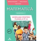 Cumpara ieftin Matematica auxiliar pentru clasa a IV-a semestrul I, autor Aurelia Seulean