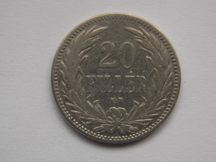 20 FILLER 1893 UNGARIA