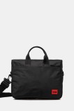 HUGO geantă laptop culoarea negru, 50549002