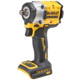 Masina de insurubat cu impact compacta pe acumulator DeWALT DCF921N, motor fara perii, 18V, prindere 1/2 inch, cuplu strangere maxim 406 Nm, cuplu sla