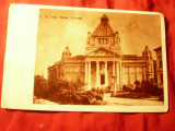 Ilustrata sepia Arad Palatul Cultural , circulat 1949 ,Ed.Albania Constanta, Circulata, Printata