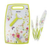 Set tocator + cutite + curatator legume 5 piese / 1596