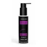 Masaj - Lube4Lovers Uleiurile Placerii Ulei de Masaj Fructe de Padure 120ml Atingere Senzuala Delicat pe Piele Efect de Incalzire Nelipicios