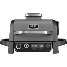Gratar si afumator electric Ninja Woodfire OG701EU, 2400w, 7 functii de gatit, gri