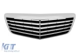 Grila crom/neagra potrivita pentru Mercedes E-Class W211 2007-2009 Performance AutoTuning
