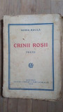 Crinii rosii- Sanda Movila 1925