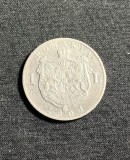 Moneda Argint 1 Leu 1901, Rom&acirc;nia, KM#24, 5g, 23mm - Colecție Numismatică