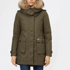 Hanorac Woolrich Women&amp;#039;s Scarlett Parka - Military Olive foto