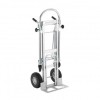 Carucior Marfa Pliabil 4 in 1 VivaTechnix, Aluminiu, 454kg, Roti 360&deg;, Platforma/Manual, Depozit/Gradina/Birou