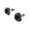 Cercei argint cu unakit natural 10 MM