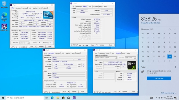 PC Ieftin Dell Vostro 430 quad core 8gb ram,video dedicat Nvidia GTX 660 2gb ddr5