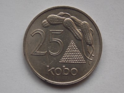 25 KOBO 1973 NIGERIA foto