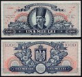 Romania 1947, 1000 LEI Tudor Vladimirescu SPECIMEN, 25 Iunie 1947, P#64s, UNC! RARISIMA!!!