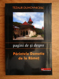 PAGINI DE SI DESPRE PARINTELE DOMETIE DE LA RAMET