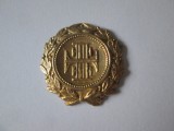 Rara! Insigna Clubului German de Gimnastică din București aproximativ 1910