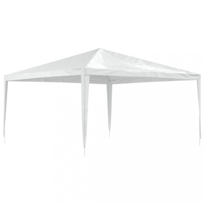 Cort de petrecere, alb, 4 x 4 m foto