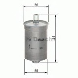 Filtru combustibil LAND ROVER FREELANDER Soft Top (LN) (1998 - 2006) BOSCH 0 986 450 119