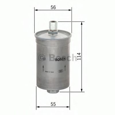 Filtru combustibil DAEWOO CIELO (KLETN) (1995 - 1997) BOSCH 0 986 450 119