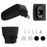Cumpara ieftin Cotiera auto, negru, 16x32x(35-50,5) cm ABS