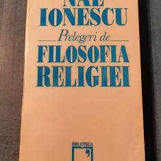 Prelegeri de filosofia religiei Nae Ionescu