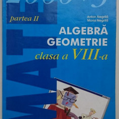 Algebra Geometrie clasa a VIII 2000+3 * partea II - A. Negrila