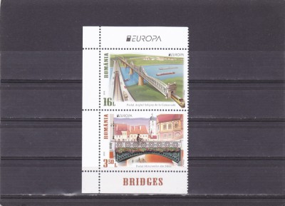 EUROPA PODURI,SERIE COMPLETA IN PERECHE,2018,MNH,ROMANIA. foto
