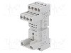 Stativ, DIN, pentru relee HR60, 14 pini, LOVATO ELECTRIC - HR6XS42