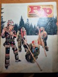 romania pitoreasca ianuarie 1981-art.fantanele,lopatari,eforie nord,vatra dornei