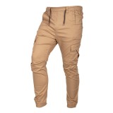 Pantaloni de lucru jogger bej NEO TOOLS Outdoor, elastici, marimea L