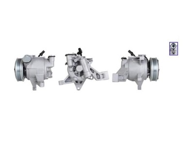 Compresor AC Subaru Forester, 2013-03.2016 Motor 2.0/ 2.0 T, Rola De 110,5 Mm, 6 nervuri, Valeo Type: Dkv-10z, Valeo, Tip Gaz: R134a, OE: 73111-Fj001 foto