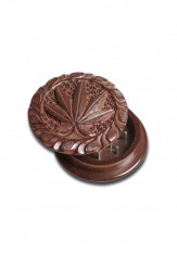 Grinder RoseWood Leaf , Full, 2 Parti, O45 mm foto