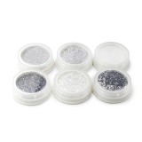 Set decoratiuni pentru unghii, 6 buc, Paiete