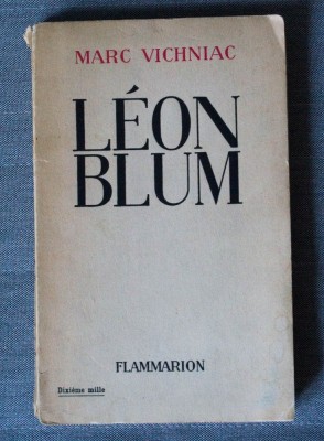 Marc Vichniac - Leon Blum (Flammarion, 1937) foto
