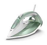 Fier de calcat Philips Azur DST7012/70, 2600W, 45g/min, Jet 220g, Talpa SteamGlide, Autocuratare, Verde/Gri