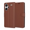 Husa Portofel Techsuit Leather Folio Maro Xiaomi Redmi Note 13 Pro+