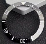 Cumpara ieftin Bezel Negru Compatibil Rolex Submariner &ndash; 40x31.6 mm &ndash; Grosime 1.8 mm