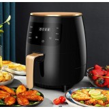 Friteuza cu Aer Cald, 2400W, Capacitate 6L si Afisaj Digital, LCD Touch
