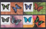 ROMANIA 2023 - FLUTURI, VINIETA 2, MNH - LP 2424, Fauna, Nestampilat