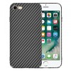 Husa pentru Apple iPhone SE (2022) / SE (2020) / 8 / 7, Techsuit, Carbonite FiberShell, Neagra