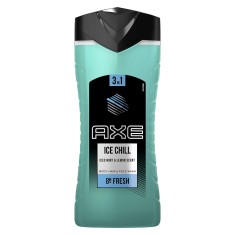 Gel de du? pentru barbati Ice Chill 3 in 1, 400ml, AXE foto