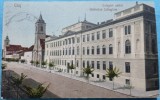 Carte postala, Cluj, Colegiul unitar, perioada interbelica