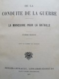 F. Foch - De la conduite de la guerre. La manoeuvre pour la bataille, 1921