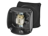 Cutie de conexiuni IP66 neagră 93x93x62mm