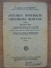 D. GEORGESCU - ISTORIA BISERICII ORTODOXE ROMANE (pentru clasa a IV-a) - 1938
