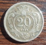 (M1195) MONEDA AUSTRIA - 20 HELLER 1914, MAI RARA, Europa