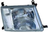 Far Toyota Land Cruiser, 01.1905, montare fata, dreapta, lupa cu optical pattern; HB3+HB4+W5W; manual; halogen, Depo, 81060020; 8101960040;